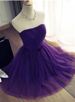 Picture of Lovely Purple Homecoming Dresses , Cute Formal Dresses